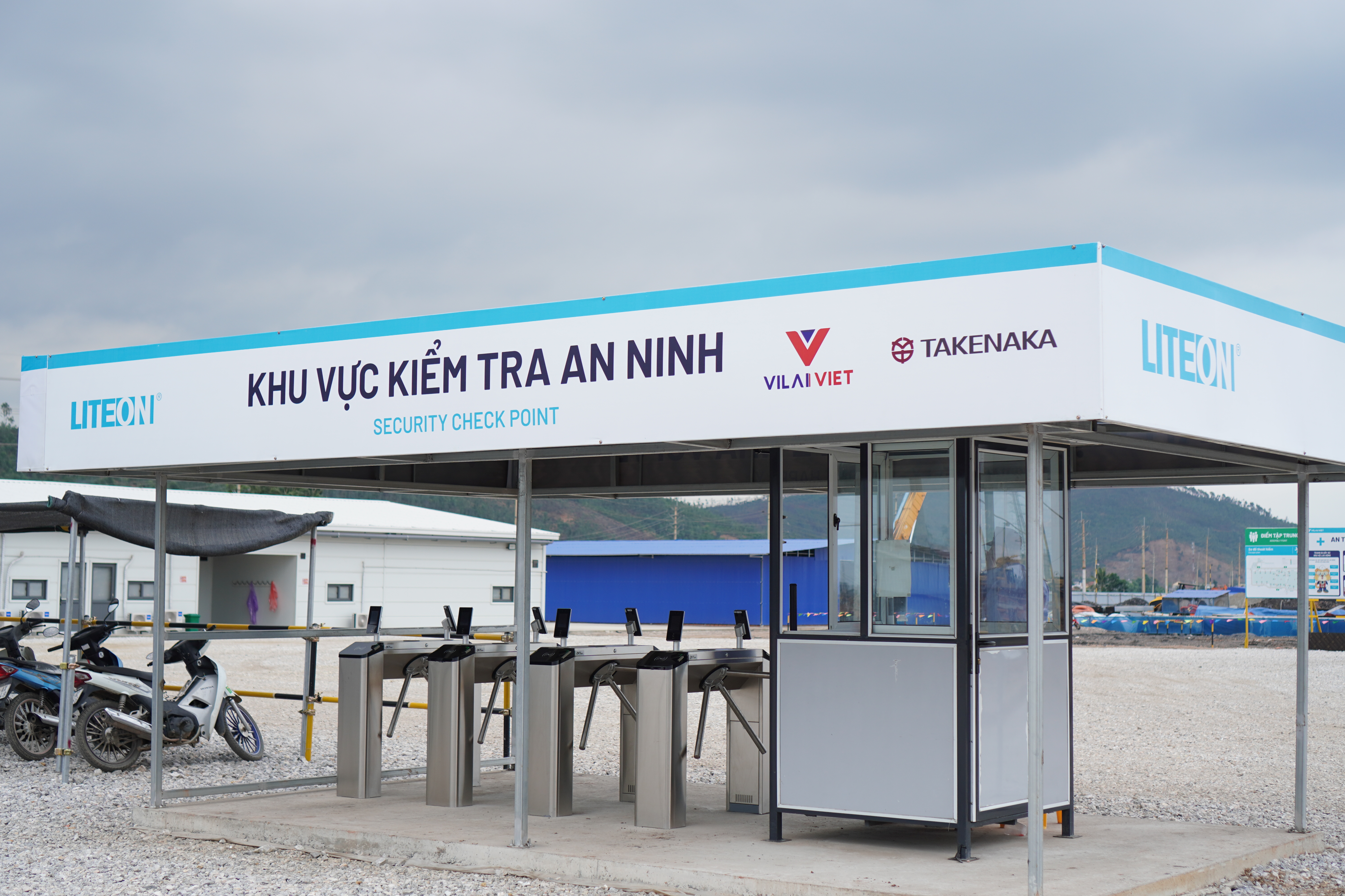 Hệ thống nhận diện nhân công được vận hành tại dự án Nhà máy Lite-On Quảng Ninh Giai đoạn 01.